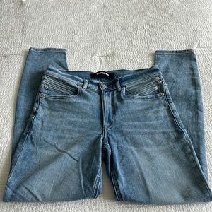 EPRESS women’s ankle leggings, jeans, high rise, 4R, skinny, soft jean fabric.